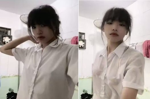 Poster of Clip sex em nữ sinh vếu căng bướm khít thích thủ dâm