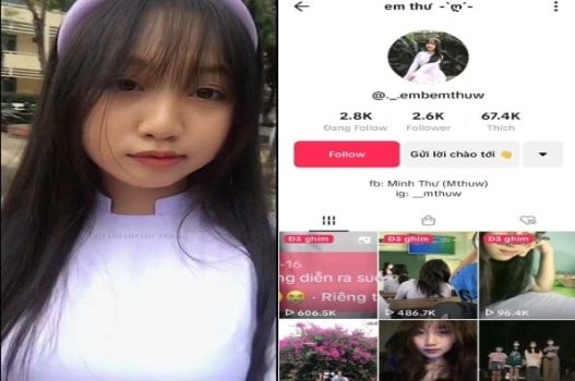 Poster of Em Thư mới nổi bất ngờ lộ video 18+