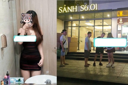 Poster of Hot girl đi khách bị ghi hình lén
