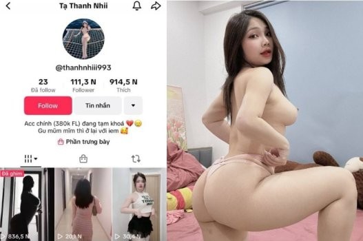 Poster of Sex Tạ Thanh Nhi mông khủng thích chơi doggy